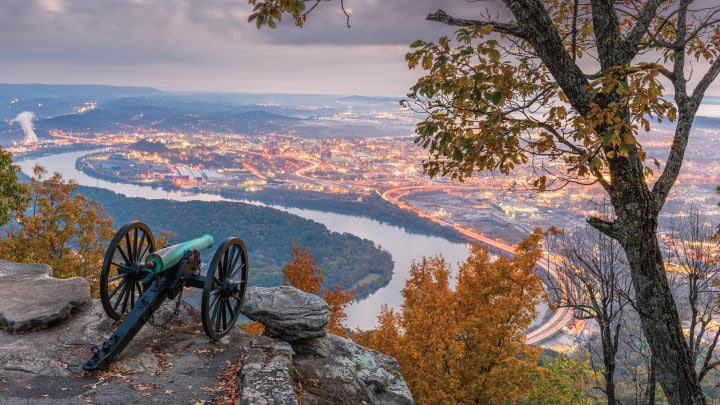 Lookout Mountain Near Chattanooga Tennessee