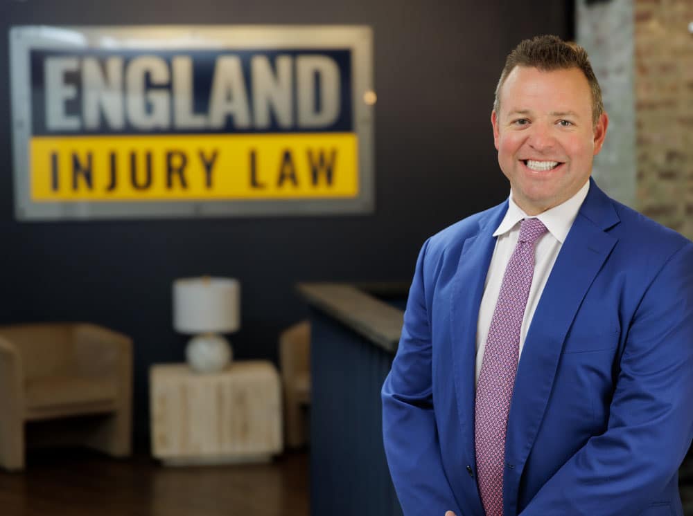 Chattanooga Lawyer Zack England Standing In Office